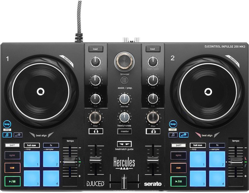 Mixážní pult Hercules DJControl Inpulse 200 Mk3