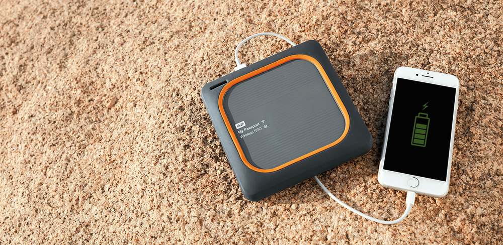Datové úložiště (NAS) Western Digital My Passport Wireless SSD 2TB