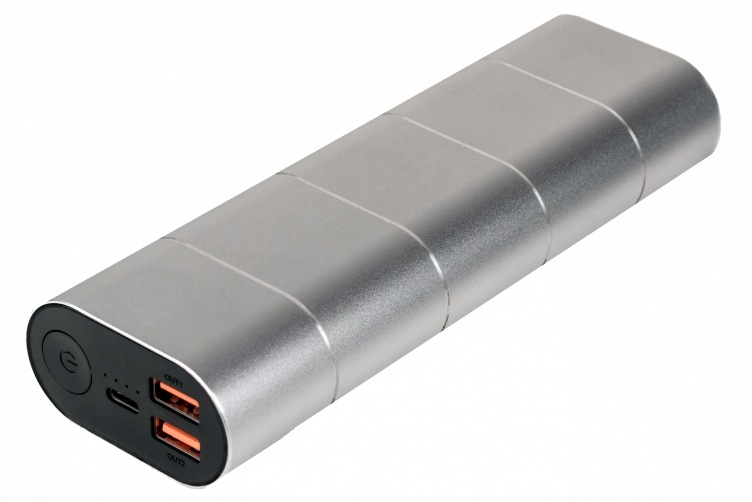 Powerbanka Verbatim 20000 mAh, USB-C PD, QC 3.0 stříbrná