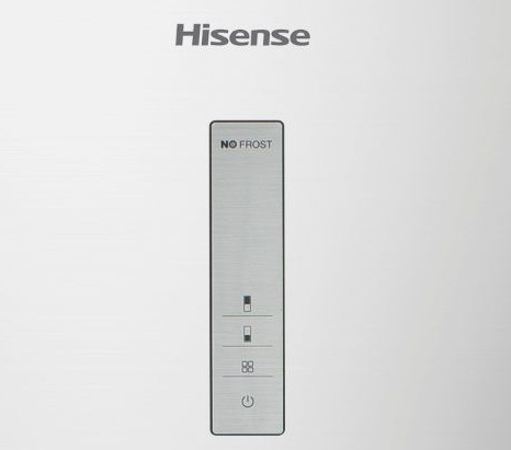 Chladnička s mrazničkou Hisense RB400N4BC3 nerez Dotykové