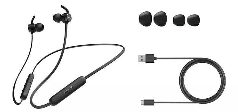 Sluchátka Philips TAE1205BK černá Sluchátka Philips TAE1205BK černá