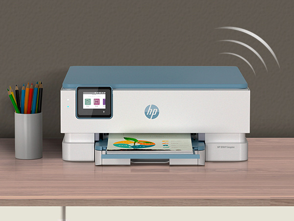 Tiskárna multifunkční HP ENVY Inspire 7221e, služba HP Instant Ink bílá/modrá