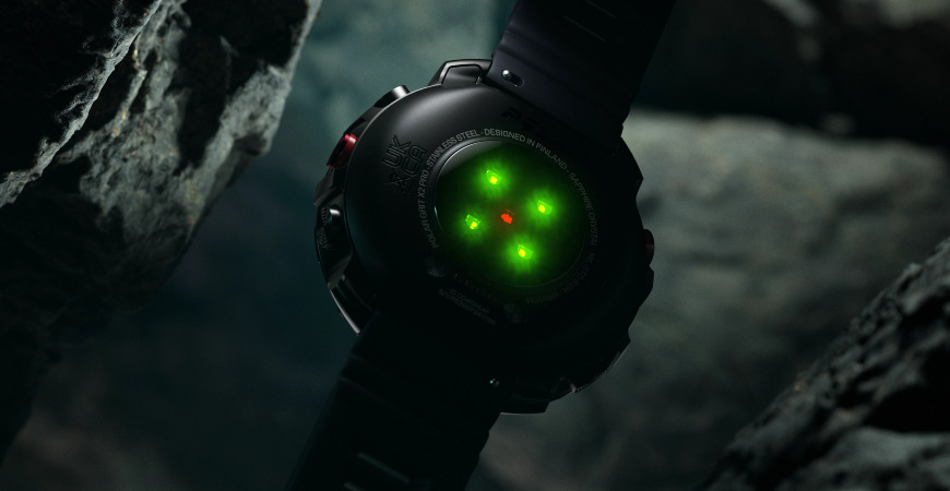 Chytré hodinky Polar Grit X2 Pro vel. S-L stříbrný/šedý Polar Grit X2 Pro vel. S–L, stříbrná/šedá