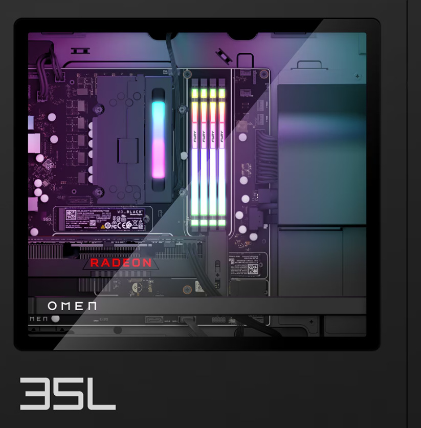 Herní počítač HP OMEN 35L GT16-0004nc + Game Pass předplatné na 3 měsíce černý Herní počítač HP OMEN 35L GT16-0004nc + Game Pass předplatné na 3 měsíce černý