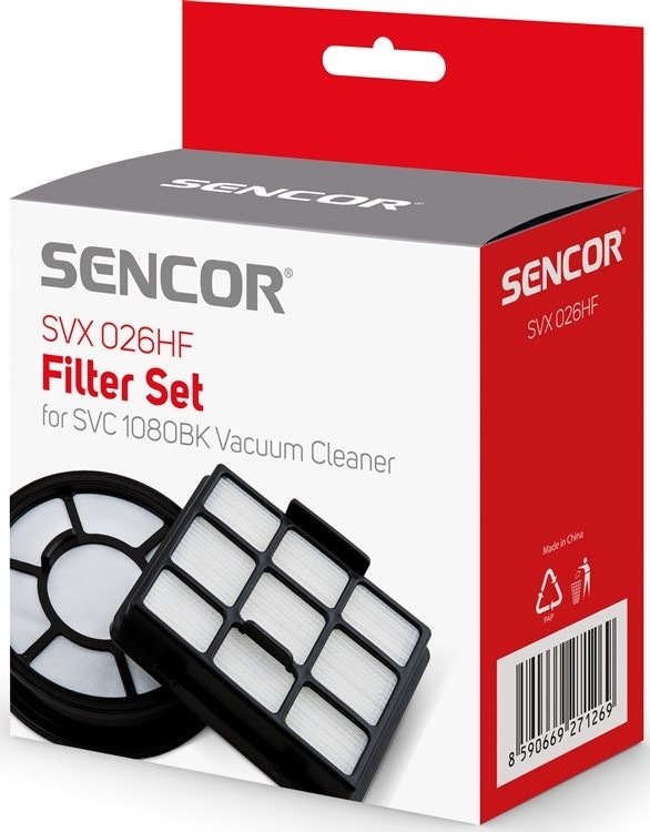 Filtry pro vysavače Sencor SVX 026HF SVC 1080BK