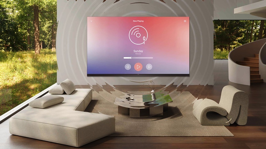 Televize TCL 98X11L Televize TCL 98X11L se zvukem Bang & Olufsen vytváří prostorový audio zážitek v moderním interiéru s důrazem na čistý design a pohlcující poslech.