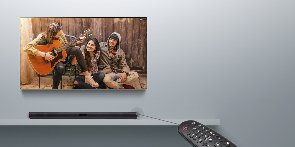 Soundbar LG SJ4 černý Soundbar LG SJ4 černý
