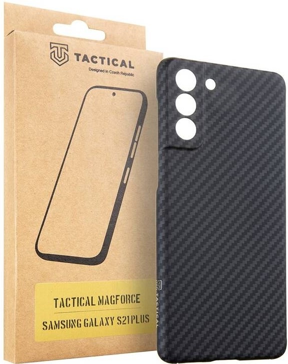 Kryt na mobil Tactical MagForce Aramid na Samsung Galaxy S21+ černý Kryt na mobil Tactical MagForce Aramid na Samsung Galaxy S21+ černý
