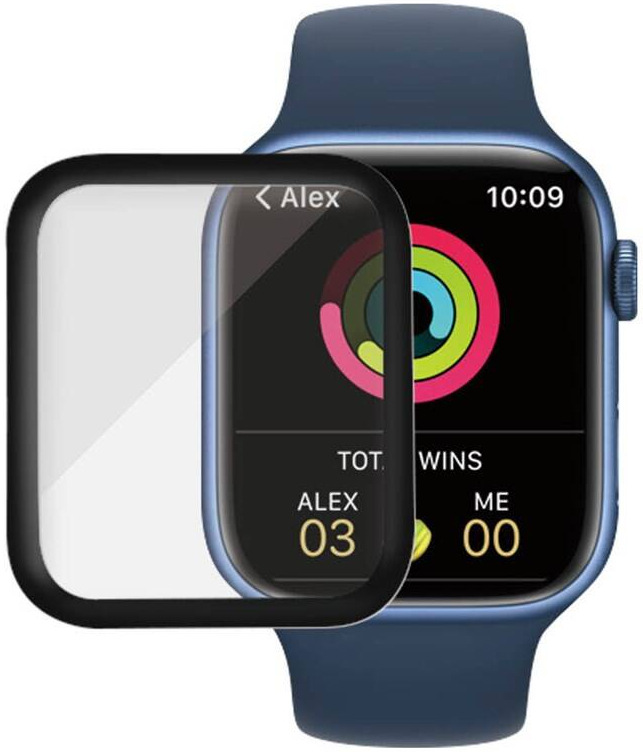 PanzerGlass na Apple Watch 7, 45 mm, průhledná