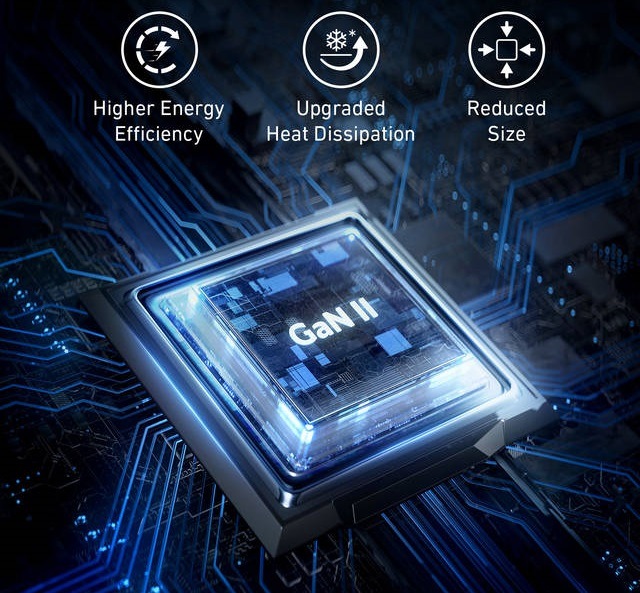 Nabíječka do sítě Anker PowerPort III GaN 1x USB, 2x USB-C, 100W černá
