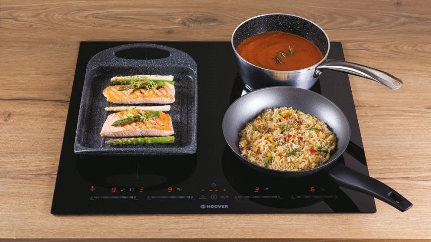 Indukční varná deska Hoover H-HOB 500 HTPS64MCTTWIFI černá Indukční varná deska Hoover H-HOB 500 HTPS64MCTTWIFI černá