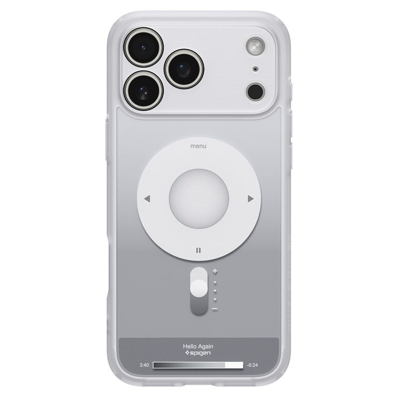 Kryt na mobil Spigen Ultra Hybrid MagSafe na iPhone 18 Pro Max/17 Pro Max stříbrný