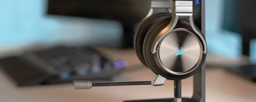 Headset Corsair Virtuoso RGB Wireless SE High-Fidelity šedý Headset Corsair Virtuoso RGB Wireless SE High-Fidelity šedý