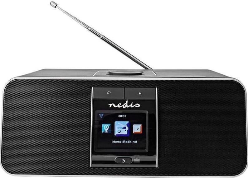 Internetový radiopřijímač s DAB+ Nedis RDIN5005BK černý