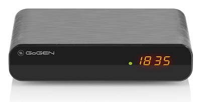 Set-top box GoGEN DVB 133 T2 SENIOR černý