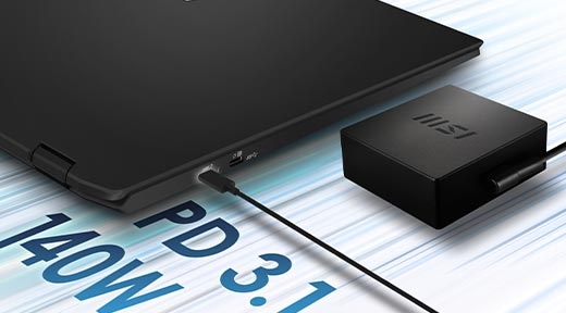 Notebook MSI Summit E16 AI Studio A1VFTG-022CZ černý MSI Summit E16 AI Studio A1V