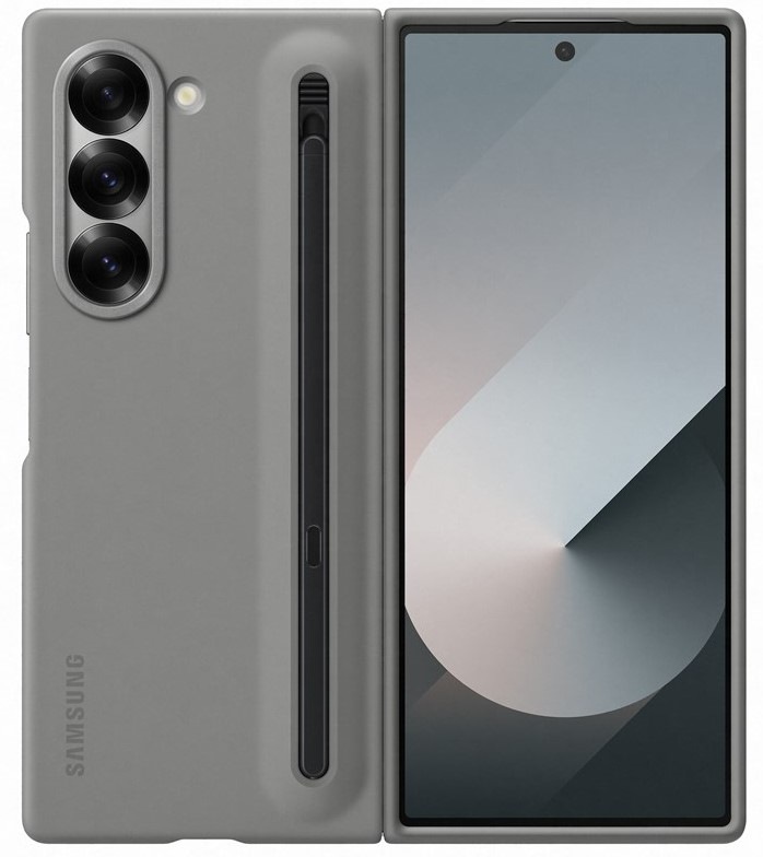 Kryt na mobil Samsung S Pen Case na Galaxy Z Fold6 šedý Kryt na mobil Samsung S Pen Case na Galaxy Z Fold6 šedý