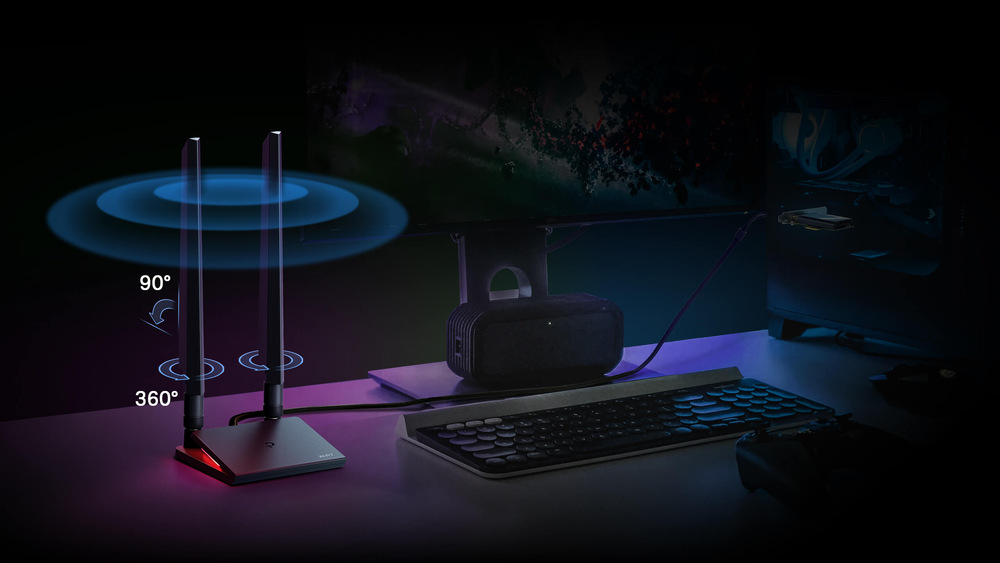 Síťová karta TP-Link Archer TBE550E, BE9300 Wi-Fi 7 Bluetooth PCIe černá
