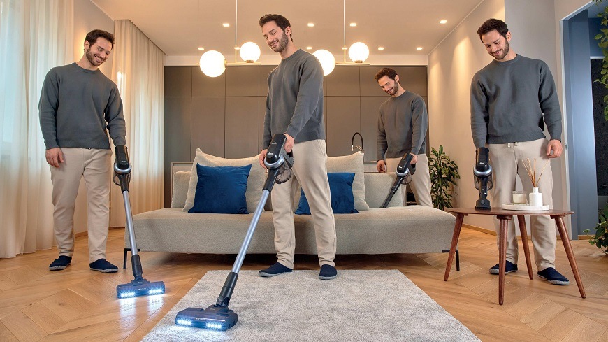 Tyčový vysavač Hoover HF4 PLUS HF4P10H 011 černý/šedý Tyčový vysavač Hoover HF4 PLUS HF4P10H 011 černý/šedý