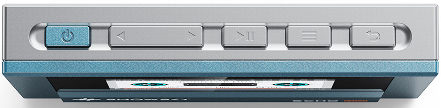 Digitální přehrávač FiiO SNOWSKY Echo Mini, modrý