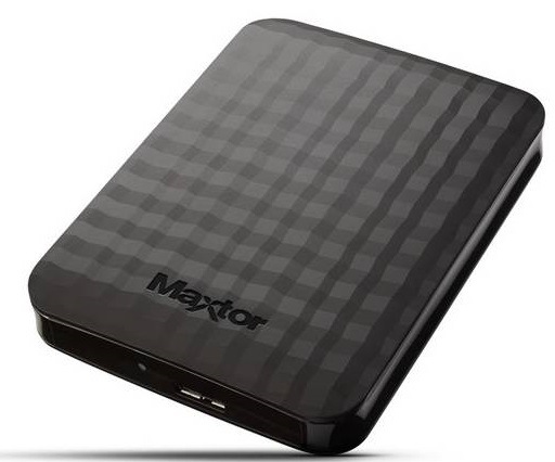 Externí pevný disk 2,5" Maxtor M3 Portable 1TB černý