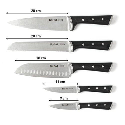 Sada kuchyňských nožů Tefal Ice Force K232S574 Sada kuchyňských nožů Tefal Ice Force K232S574