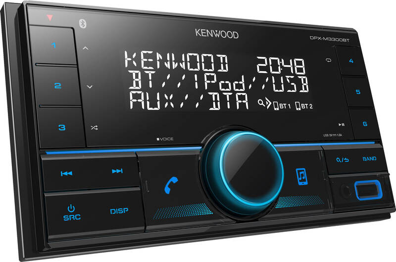 Autorádio KENWOOD DPX-M3300BT černé KENWOOD DPX-M3300BT