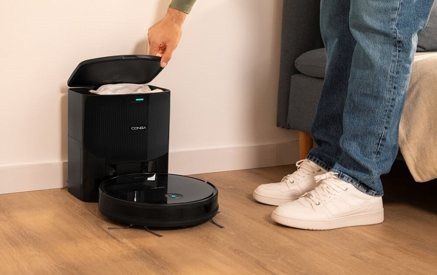Robotický vysavač Cecotec Conga 2499 Ultra Home Titanium černý Robotický vysavač Cecotec Conga 2499 Ultra Home Titanium černý