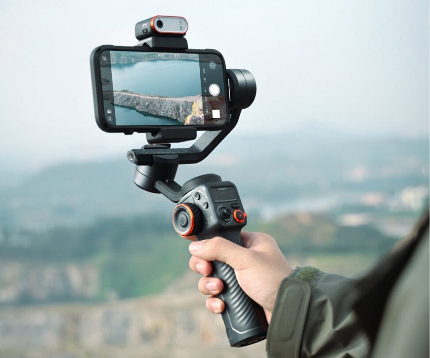 Stabilizátor Hohem iSteady M6 Kit, ovládání