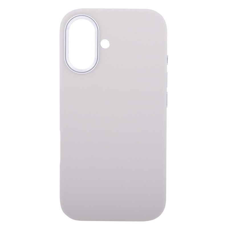 Kryt na mobil WG Liquid Frame Magnet na Apple iPhone 16 krémový