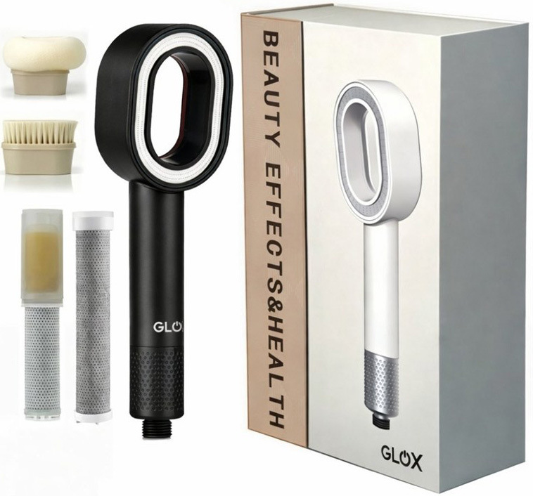Filtrační sprchová hlavice GLOX SH001B, sada