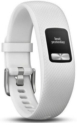 Fitness náramek Garmin vívofit4 (velikost S/M) bílý