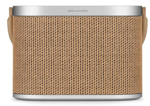Přenosný reproduktor Bang & Olufsen BeoSound A5 stříbrný/béžový