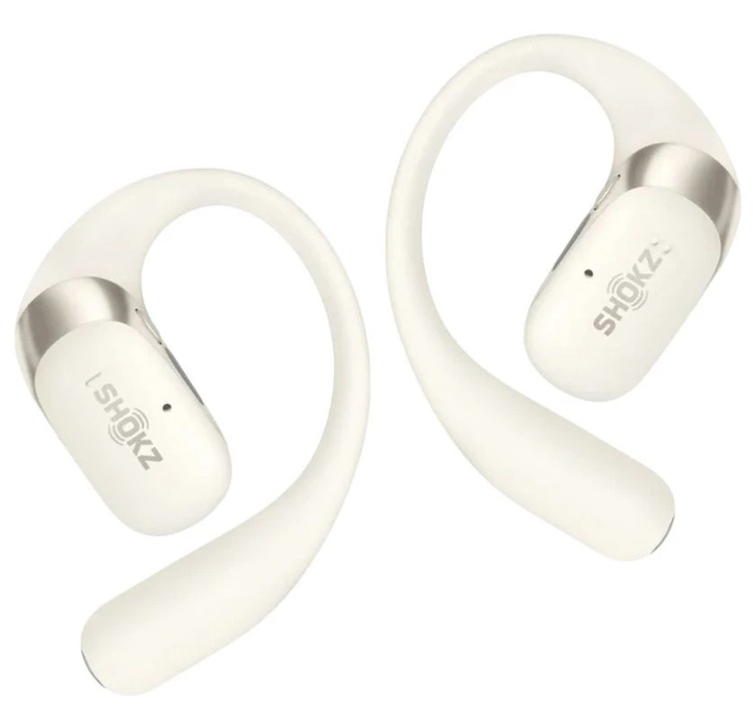 Sluchátka Shokz OpenFit 2 béžová Sluchátka Shokz OpenFit 2 béžová