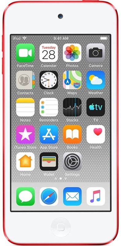 MP3 přehrávač Apple iPod touch 128GB červený
