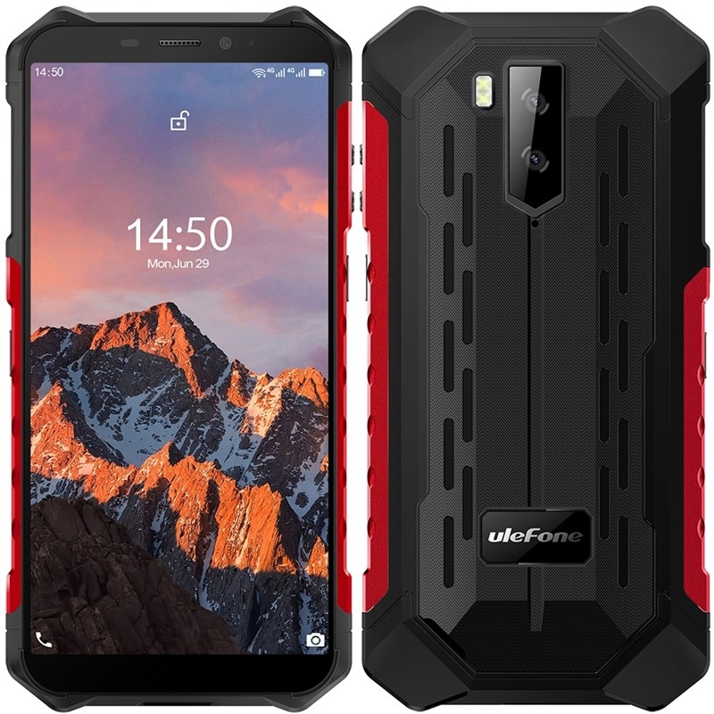Mobilní telefon UleFone Armor X5 PRO Dual SIM červený