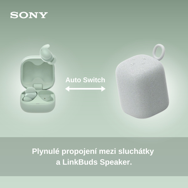 Sluchátka Sony LinkBuds Fit Auto Switch