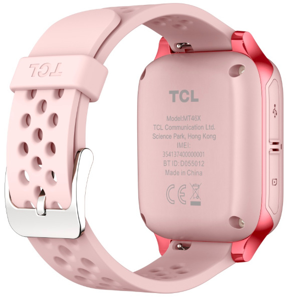 Chytré hodinky TCL MOVETIME Family Watch 46 - růžové