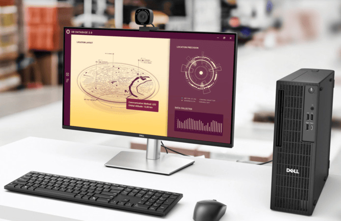 Stolní počítač Dell Pro Slim QCS1255 černý