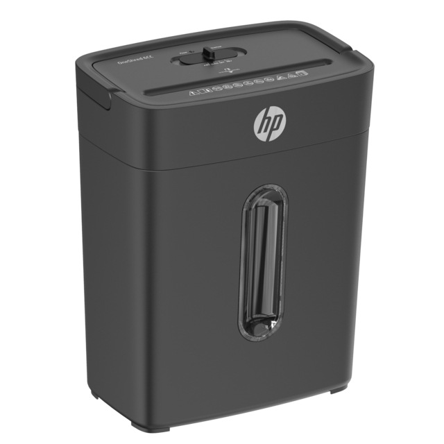 Skartovač HP OneShred 6CC se stupněm utajení P-4