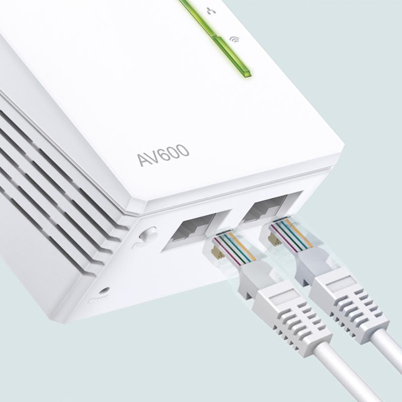 Síťový rozvod LAN po 230V TP-Link TL-WPA4220 WiFi N300