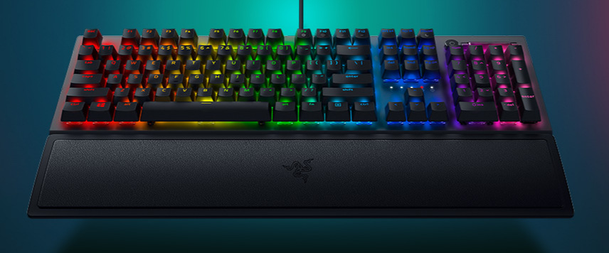 Klávesnice Razer BlackWidow V3 - Green Switch - US černá Klávesnice Razer BlackWidow V3 - Green Switch - US černá