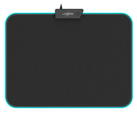 Podložka pod myš uRage Lethality 200 Illuminated, 35 x 26 cm černá