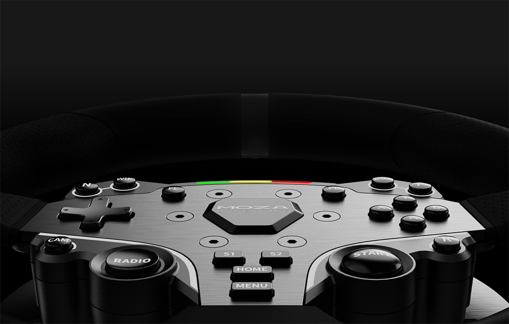 Sada Moza Racing R3 + ES + SRP-Lite + svorky R3 (PC) černá