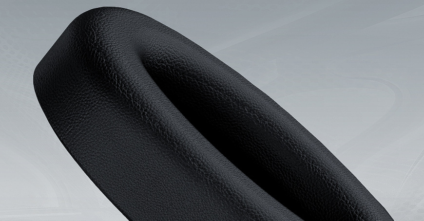 Detail náušníku headsetu HATOR Hypergang 3 USB