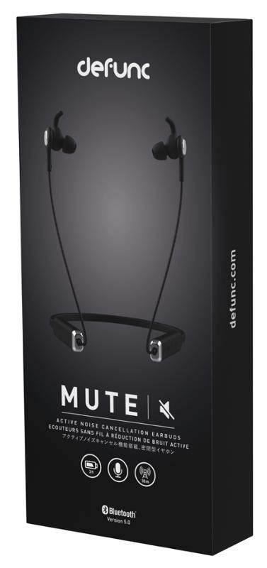 Sluchátka Defunc MUTE Earbud černá