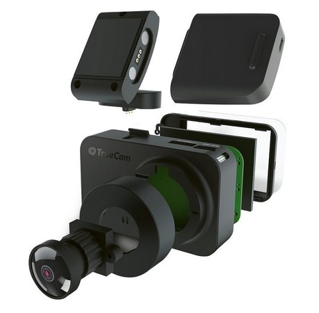 Autokamera TrueCam M9 GPS 2.5 (s hlášením radarů) černá