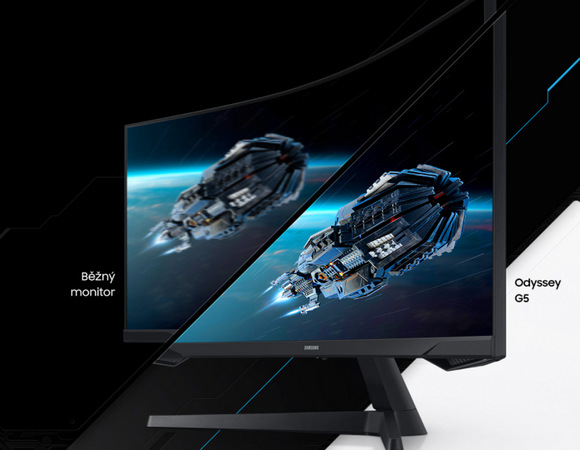 Herní monitor Samsung Odyssey G5 34" Herní monitor Samsung Odyssey G5 34"