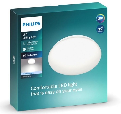 Stropní svítidlo Philips CL200, 10W, neutrální bílá, 32 cm bílé svitidlo_philips