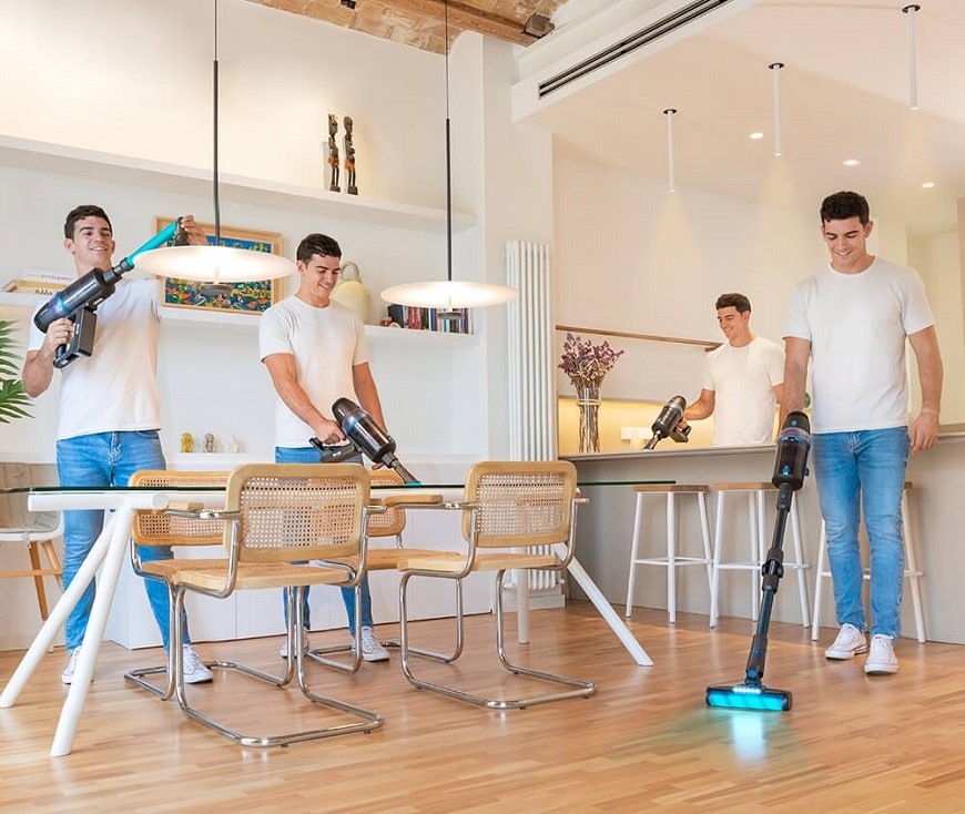 Tyčový vysavač Cecotec Conga Rockstar 3000 Advance Ergowet Connected IA Tyčový vysavač Cecotec Conga Rockstar 3000 Advance Ergowet Connected IA